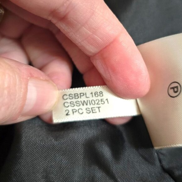 Calvin Klein Luxe Stretch 2 Button Notch Lapel Long Sleeve Blazer Sz 6 - Picture 8 of 8